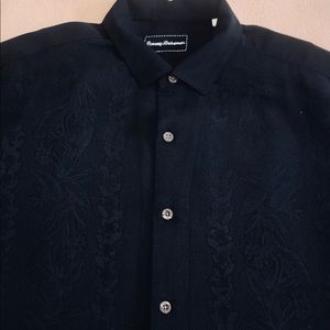 Tommy Bahama Short Sleeve Silk Shirt 1XB(big&tall)